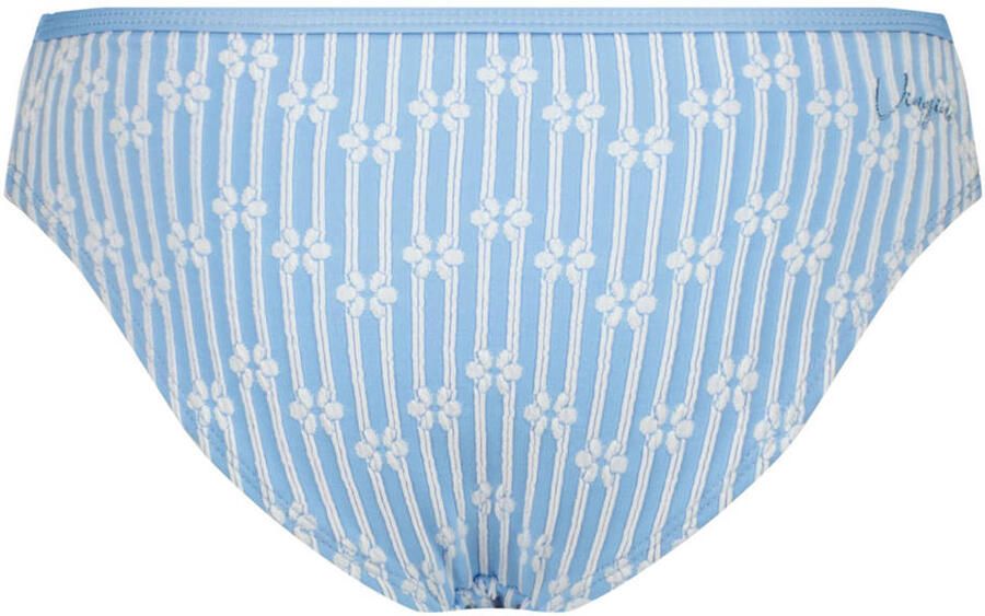 Vingino one shoulder bikini Zalotte blauw wit - Foto 2