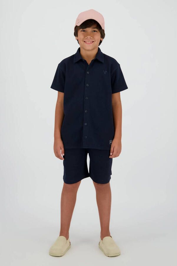 Vingino overhemd donkerblauw
