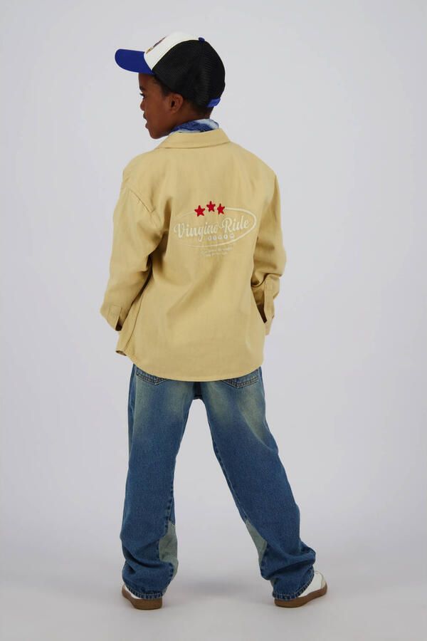 VINGINO Jongens Overhemden Quinten Zand - Foto 6