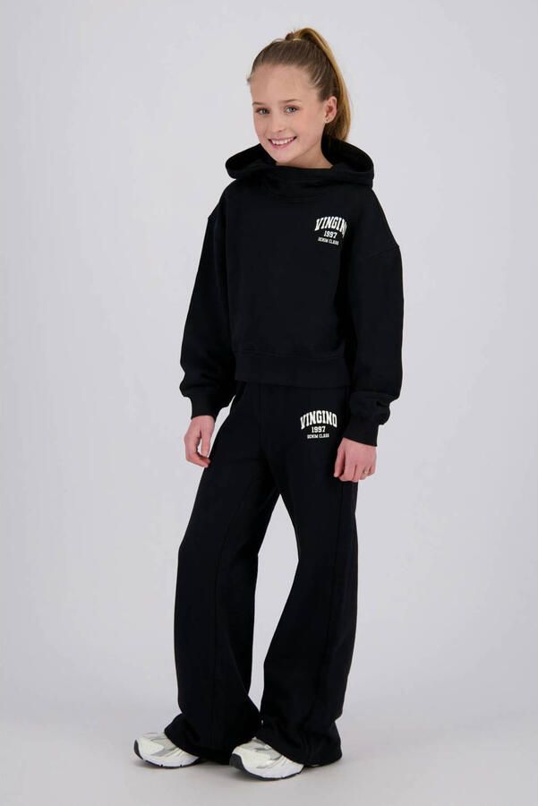 Vingino oversized hoodie met logo zwart - Foto 2