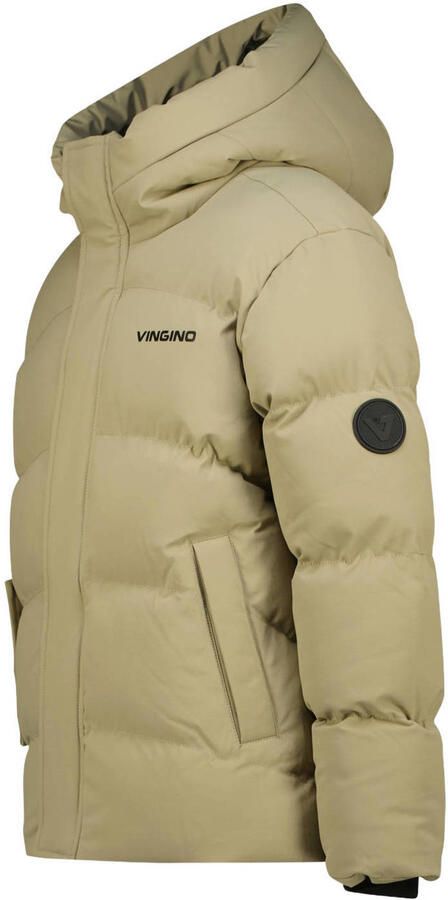 Vingino pufferjas beige Jongens Polyamide Capuchon Effen - Foto 6