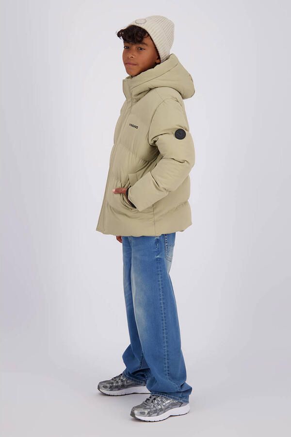 Vingino pufferjas beige Jongens Polyester Capuchon Effen - Foto 2