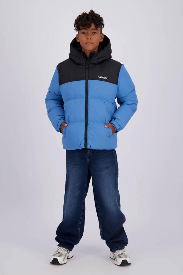 Vingino pufferjas blauw