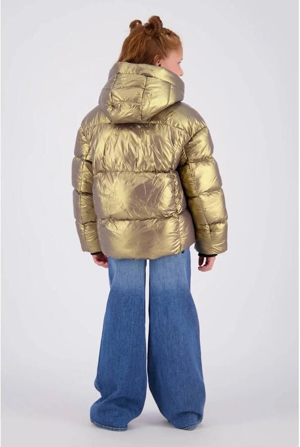 Vingino pufferjas goud Meisjes Polyamide Capuchon Effen - Foto 2