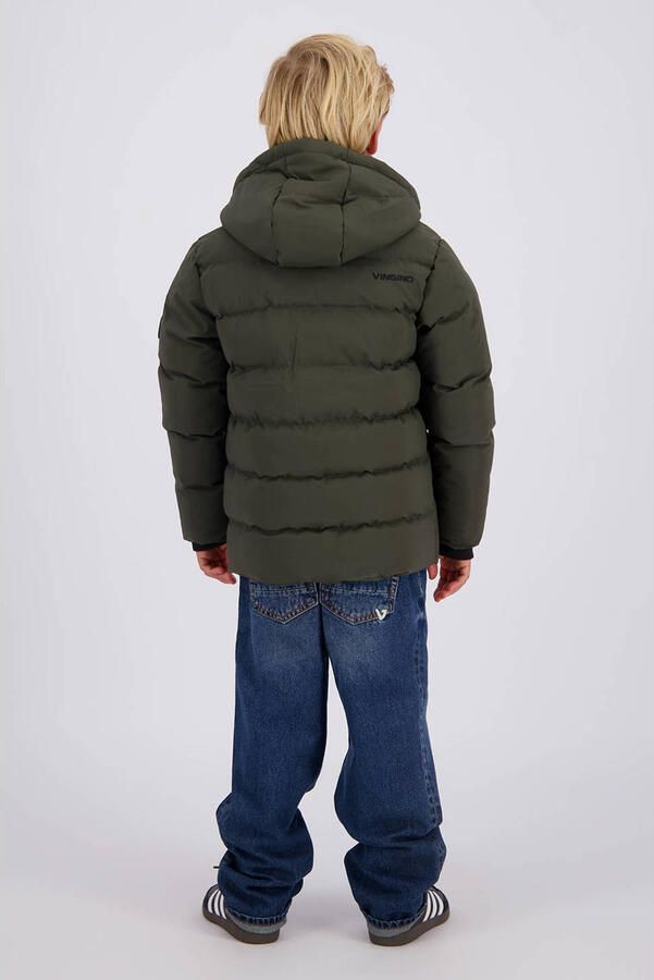 Vingino pufferjas Groen Jongens Polyester Capuchon Effen - Foto 2
