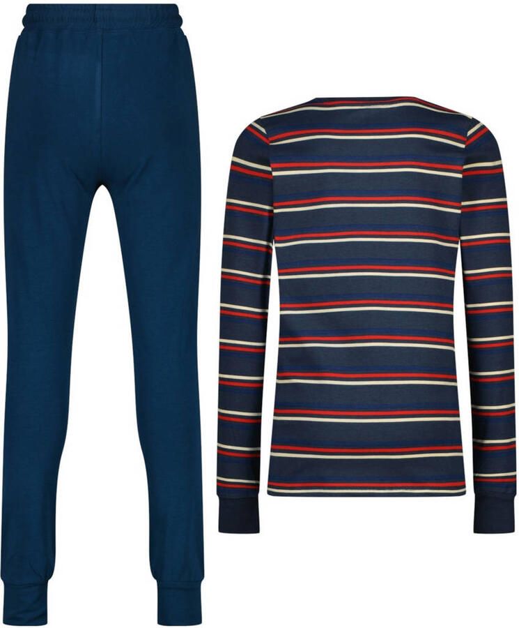 Vingino pyjama donkerblauw rood wit - Foto 2