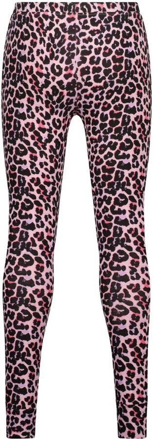 Vingino pyjama met panterprint roze zwart - Foto 3