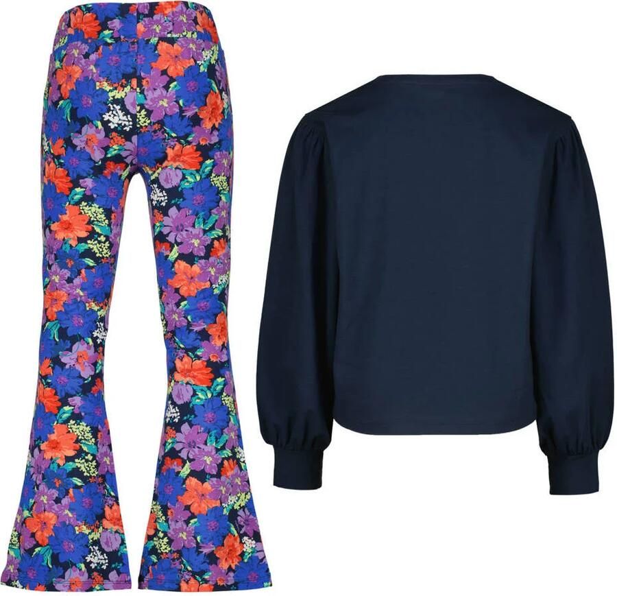 Vingino pyjama met print donkerblauw multicolor - Foto 2