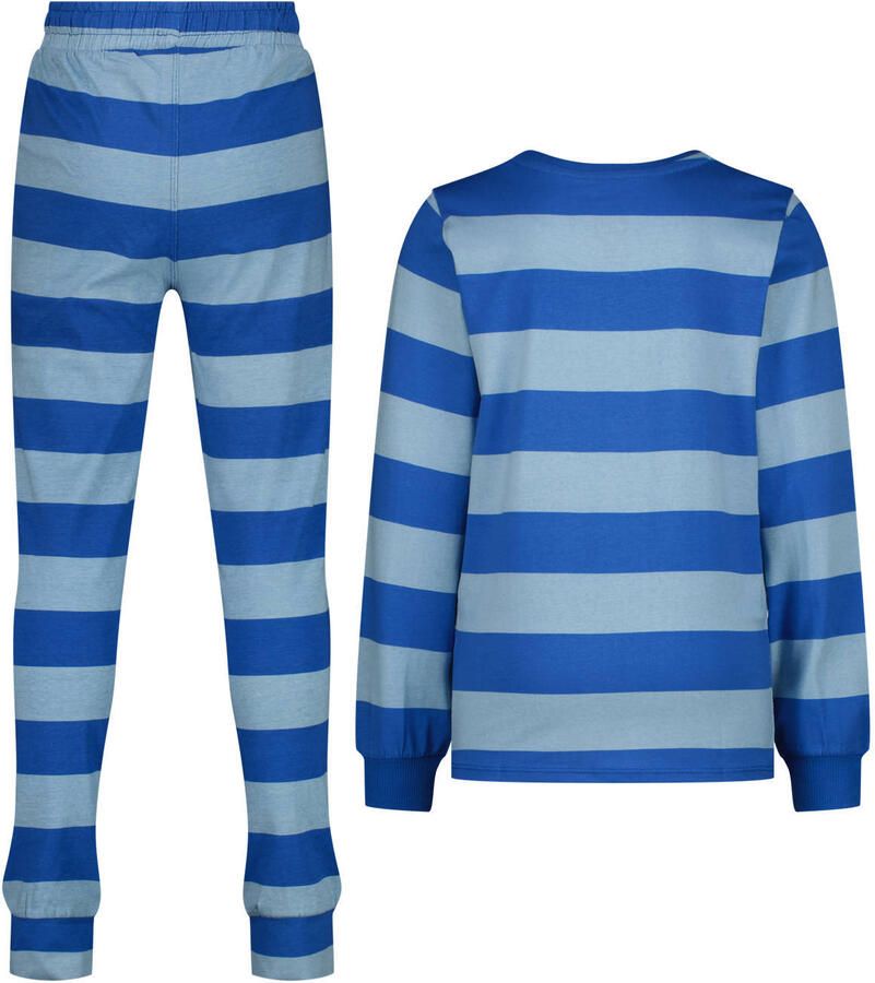 Vingino pyjama met streepprint blauw - Foto 2