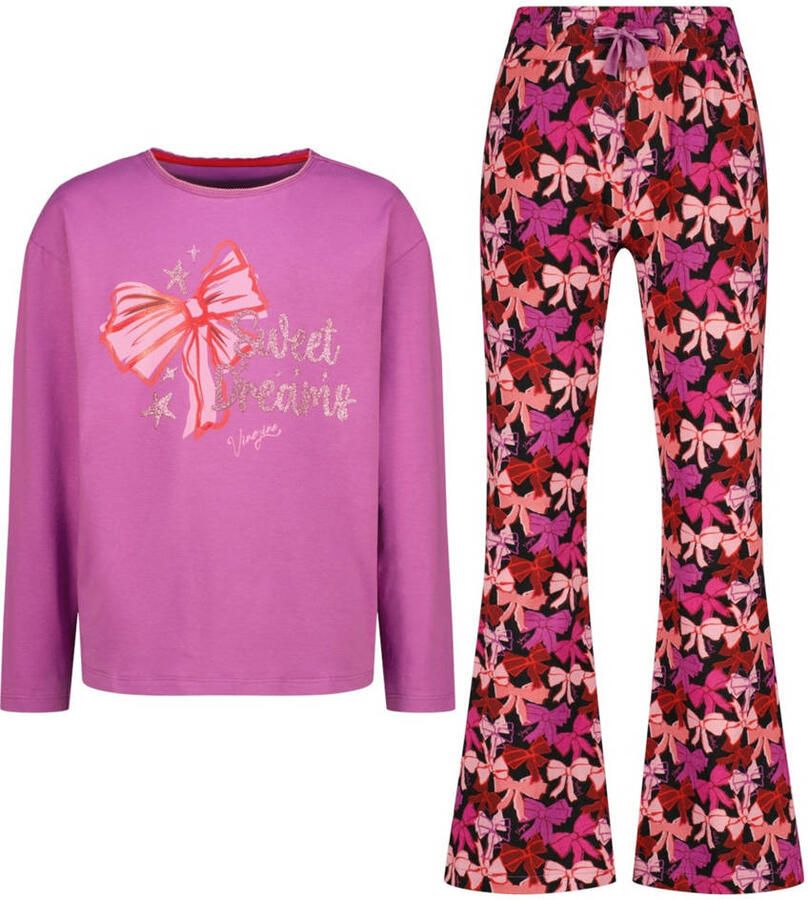 Vingino pyjama roze paars