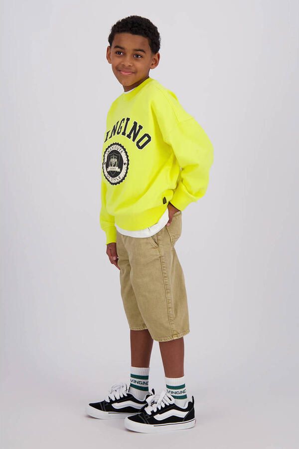 Vingino Quinns by denim relaxed regular waist short zand - Foto 3