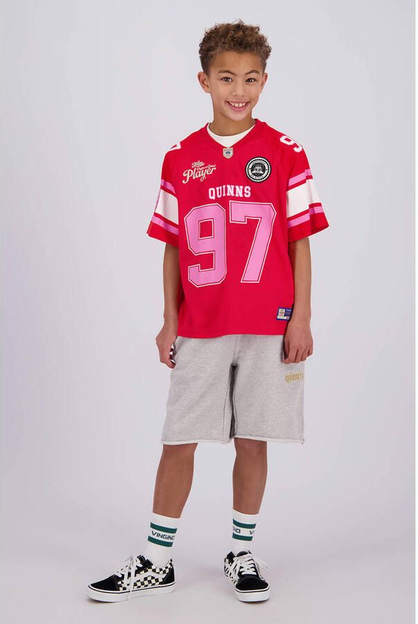 Vingino Quinns by T-shirt met backprint rood
