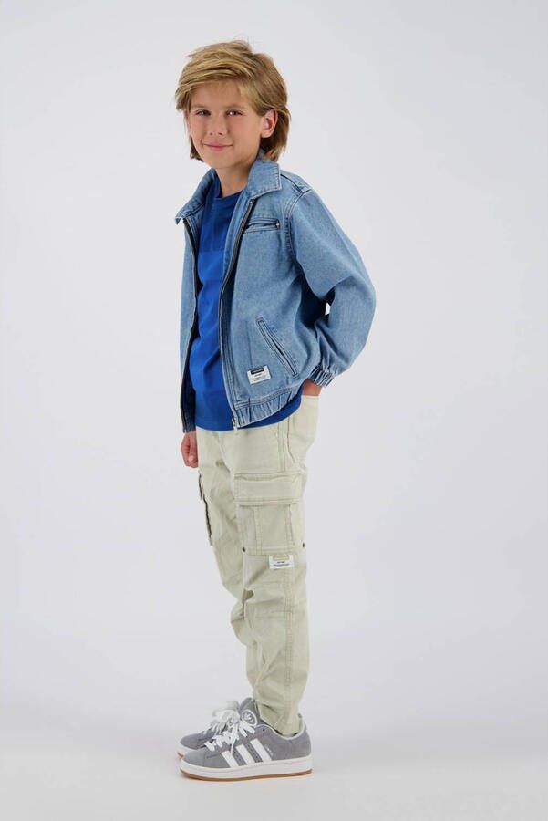 Vingino regular cargo broek groen - Foto 2