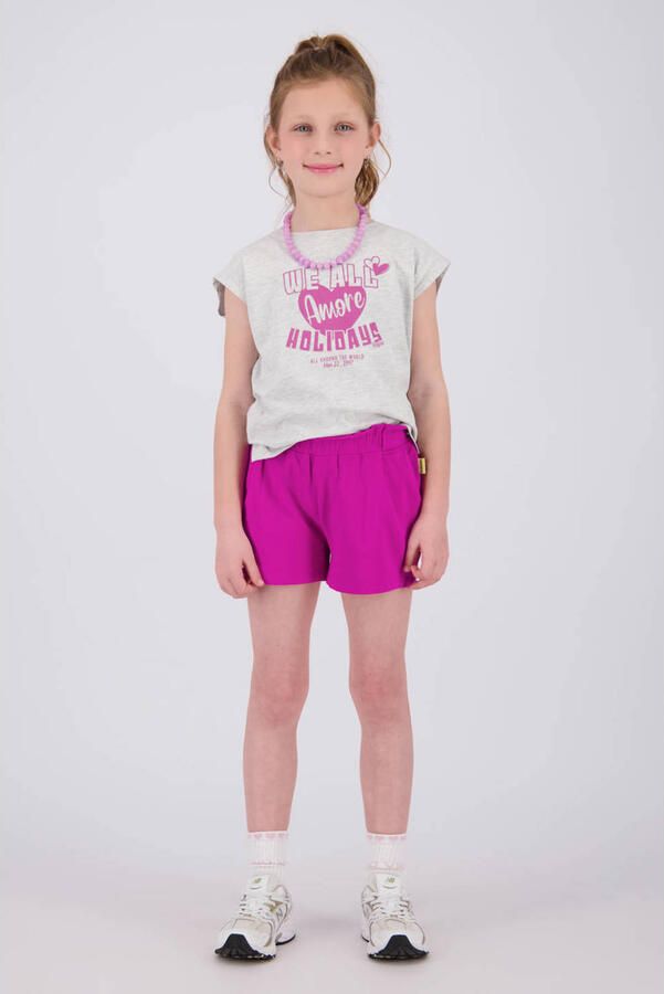 Vingino regular casual short paars