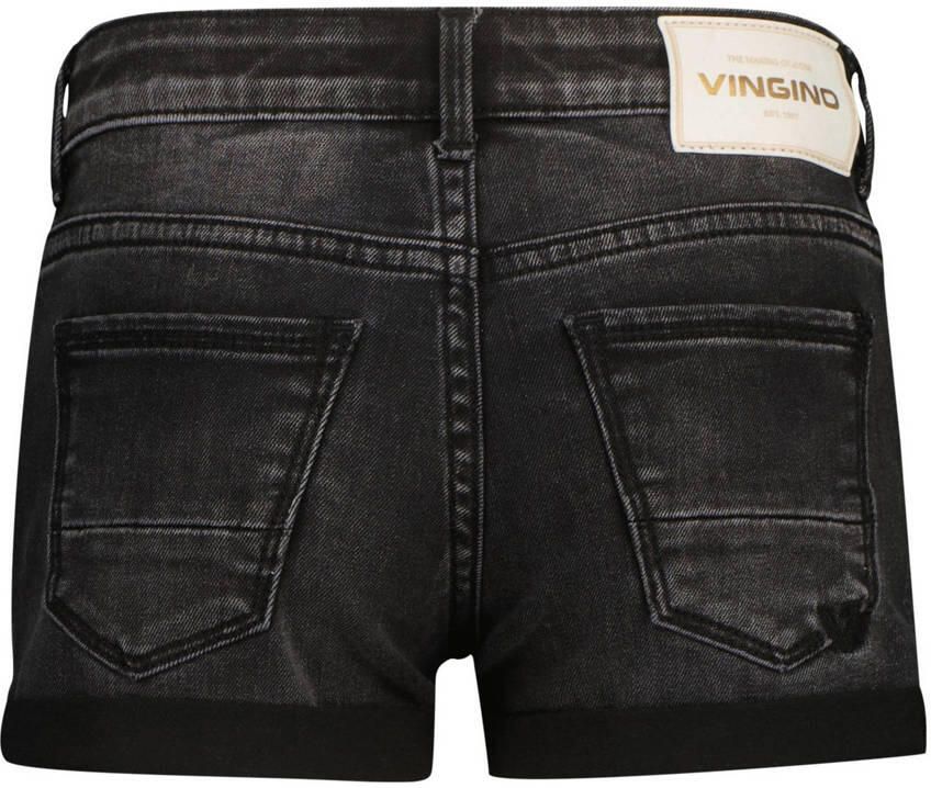Vingino regular denim short black denim - Foto 3
