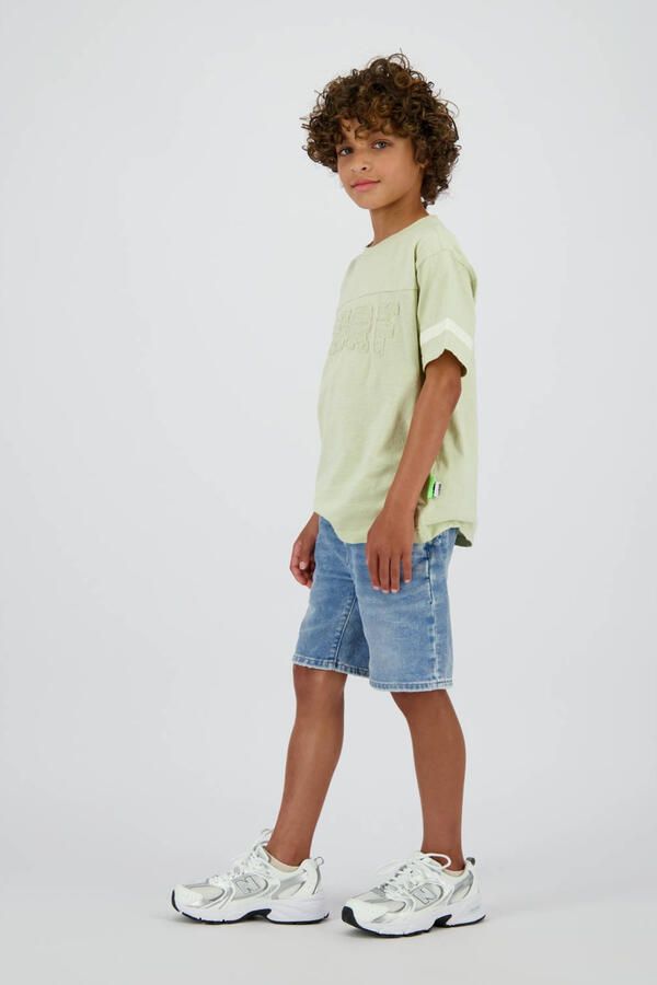 Vingino regular denim short dark blue denim