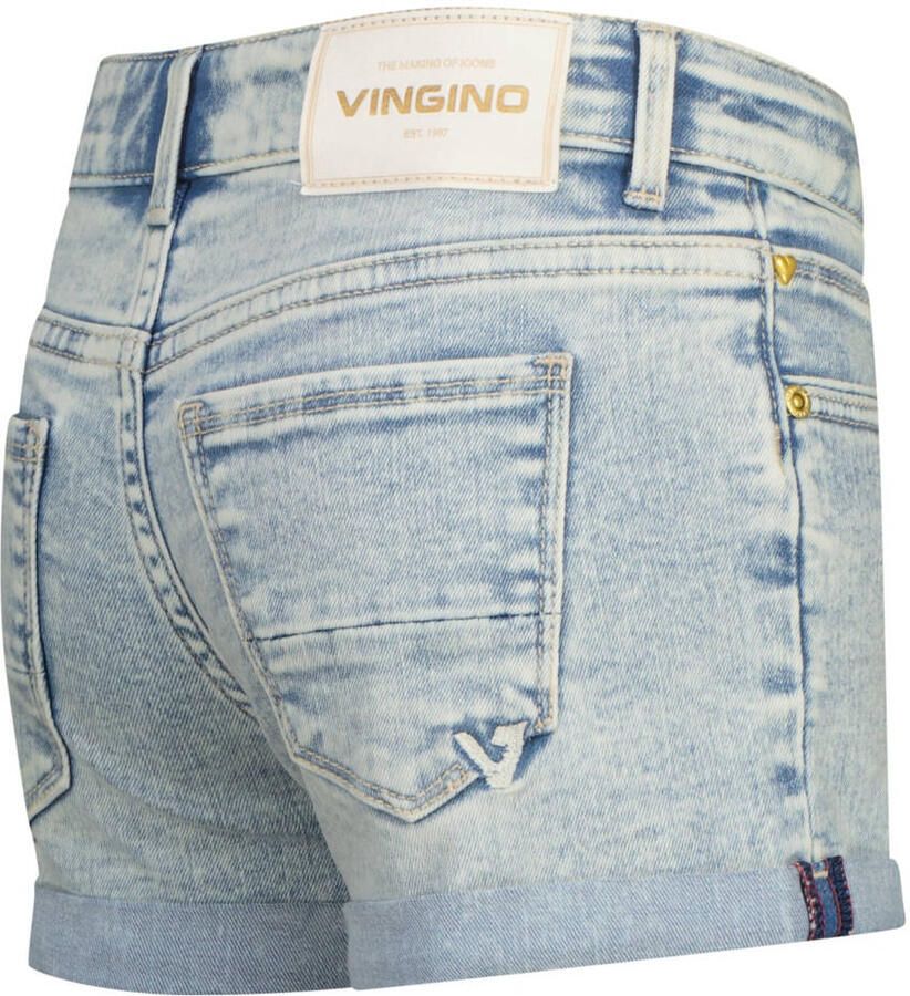 Vingino regular denim short light blue denim - Foto 2