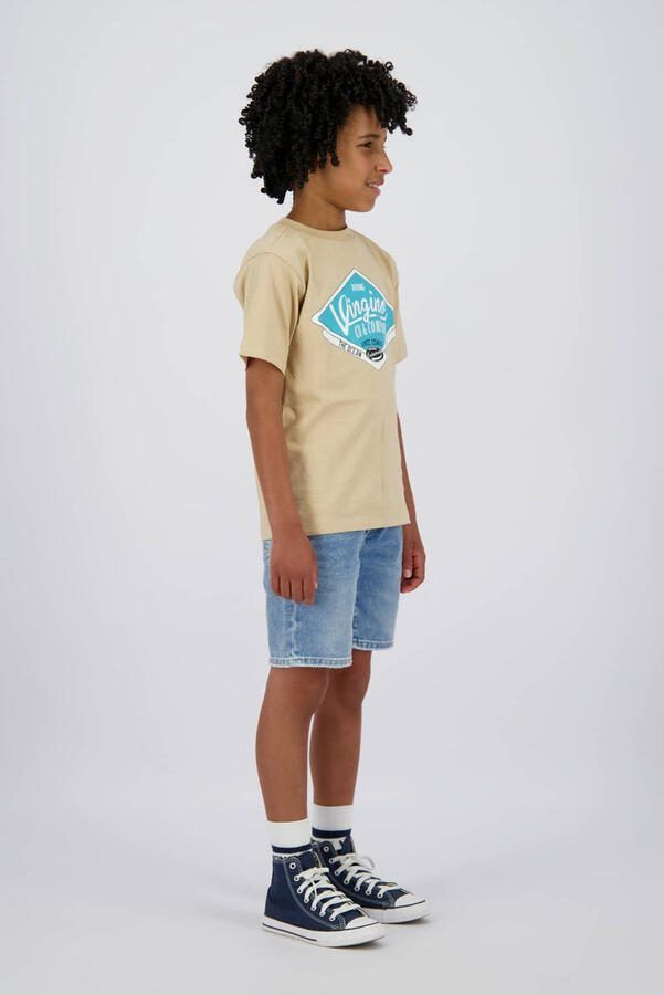 Vingino regular short medium blue denim Korte broek Blauw Effen - Foto 2