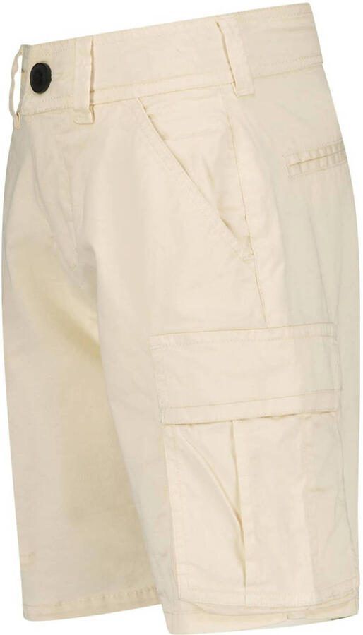 VINGINO regular fit cargo short Riof ivoor Korte broek Ecru Jongens Stretchkatoen 128 - Foto 3