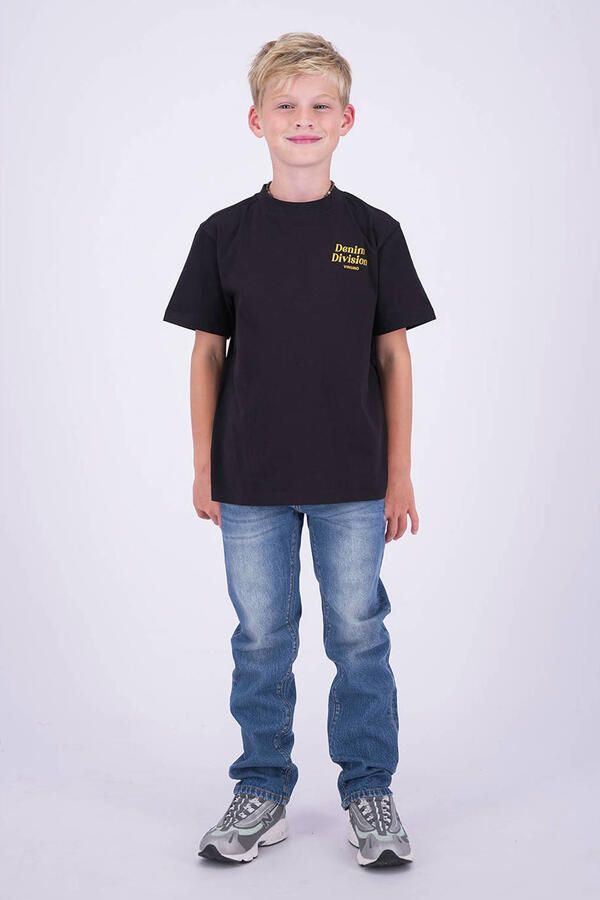 Vingino regular fit jeans mediumblauw Jongens Denim Effen