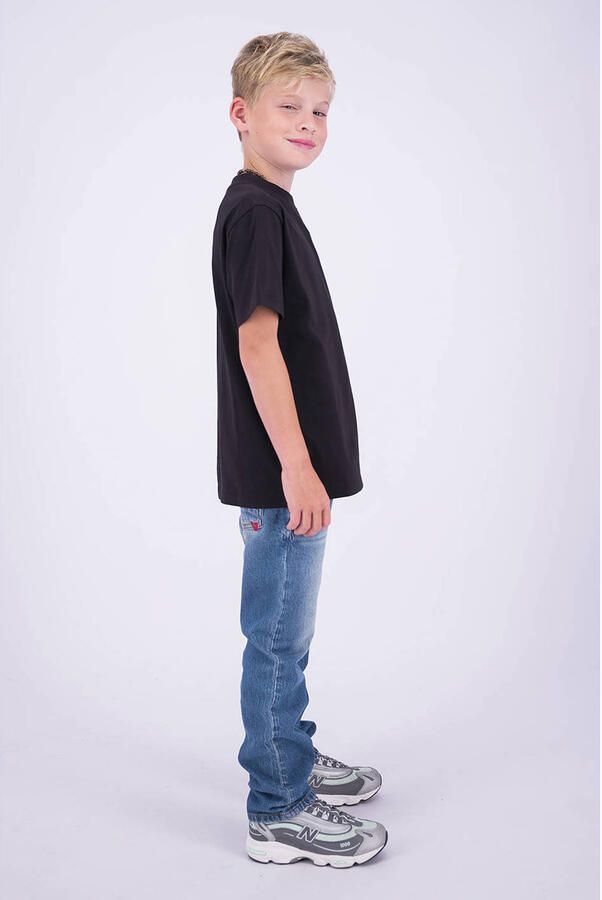 Vingino regular fit jeans mediumblauw Jongens Denim Effen - Foto 2
