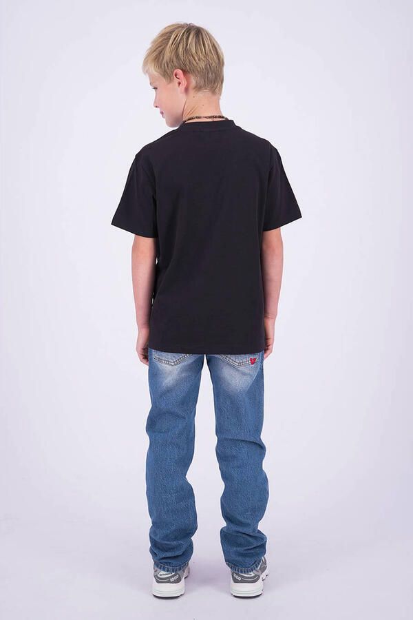 Vingino regular fit jeans mediumblauw Jongens Denim Effen - Foto 3