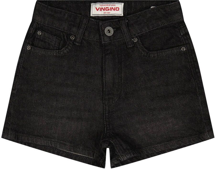 Vingino regular short black denim