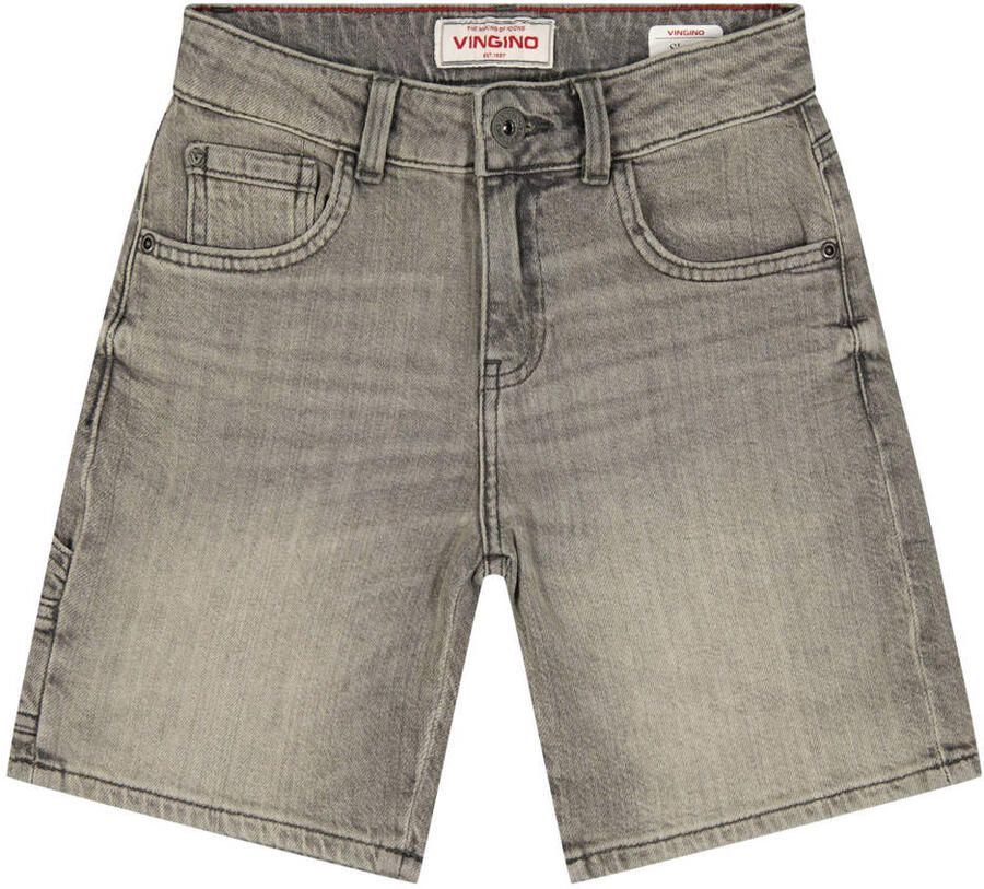 Vingino regular short grey denim