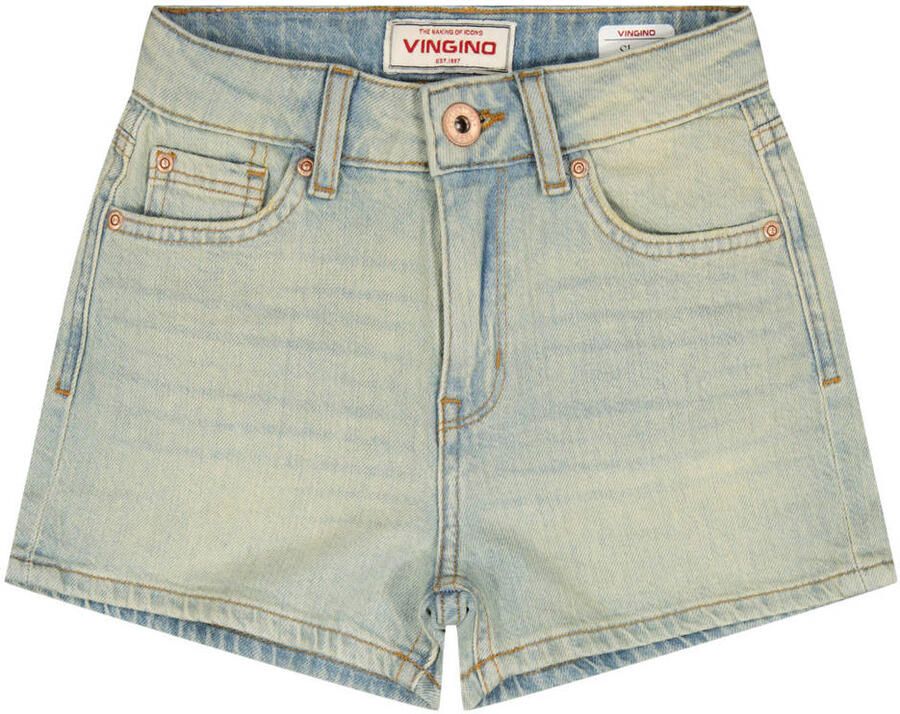 Vingino regular short light blue denim