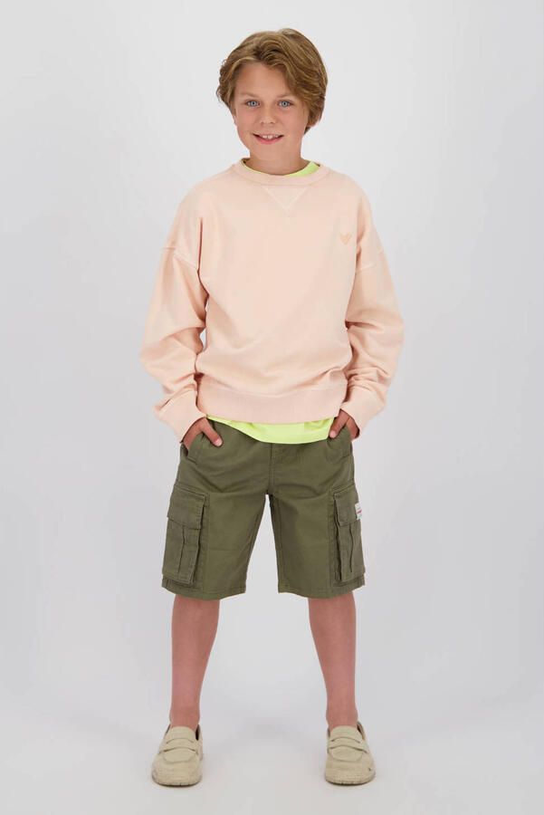 Vingino regular waist cargo short groen