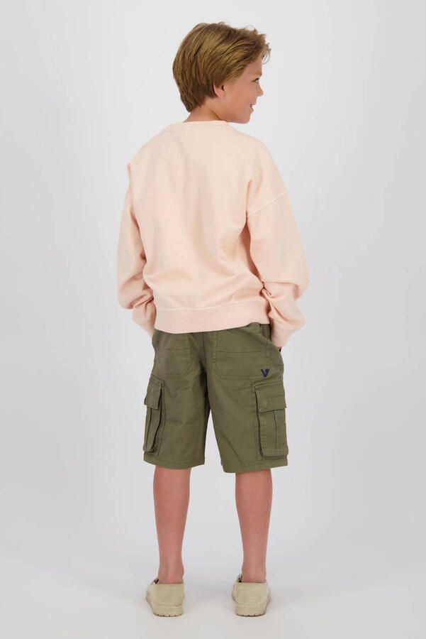 Vingino regular waist cargo short groen - Foto 2