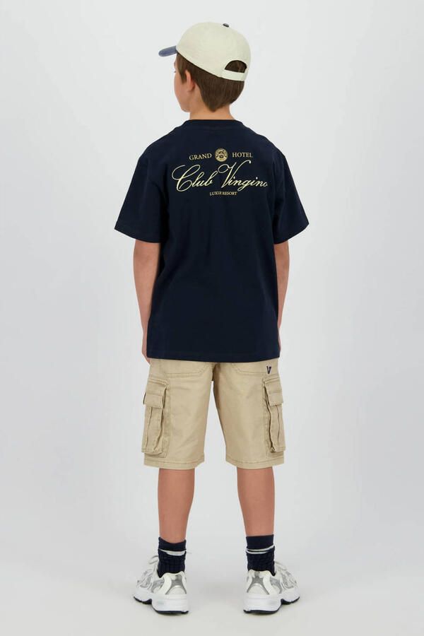 Vingino regular waist cargo short zand - Foto 2