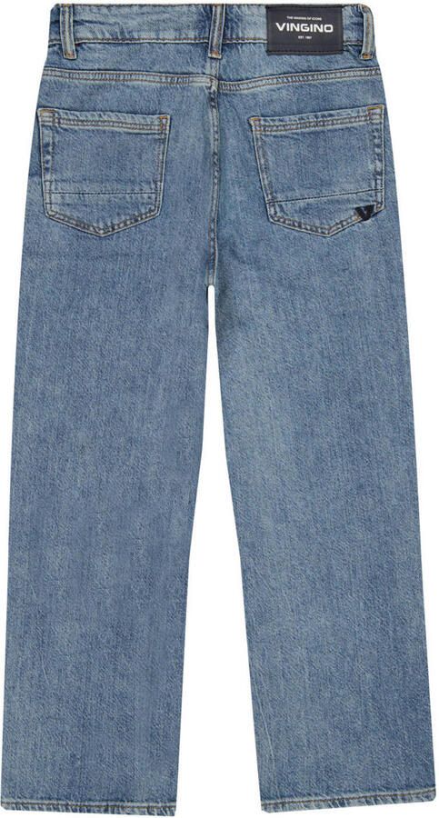 Vingino regular waist relaxed fit jeans medium blue denim - Foto 2
