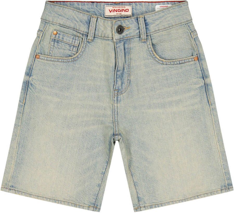 Vingino regular waist short light blue denim