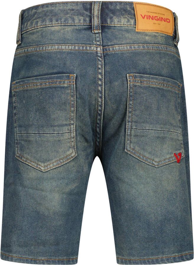 Vingino regular waist short medium blue denim - Foto 4