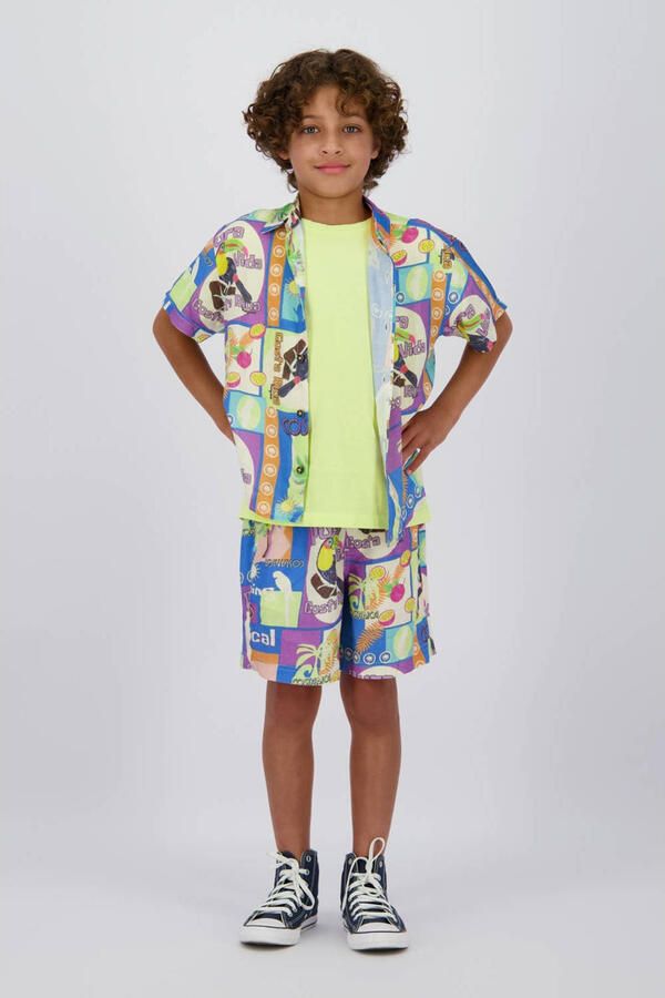 Vingino relaxed casual short blauw - Foto 7