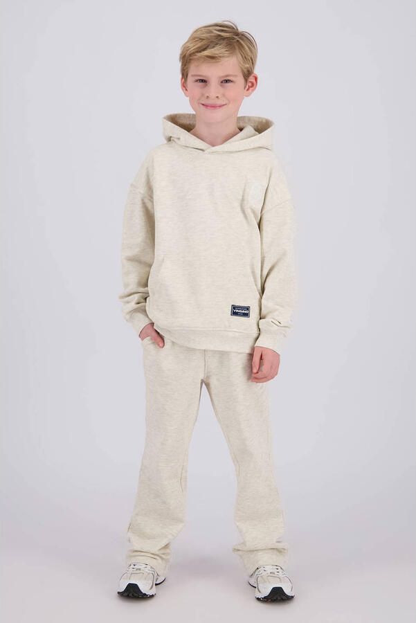 Vingino relaxed fit joggingbroek met print ecru - Foto 4