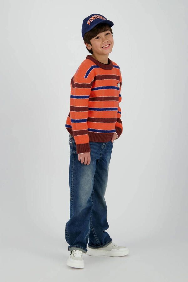 Vingino relaxed loose fit jeans dark blue denim