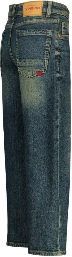 Vingino Relaxed loose fit jeans medium blue denim - Foto 4