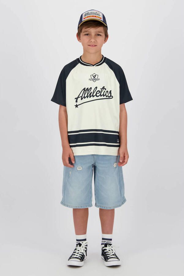 Vingino relaxed regular waist short light blue denim - Foto 3