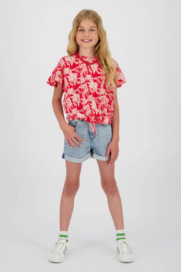 Vingino relaxed short light blue denim