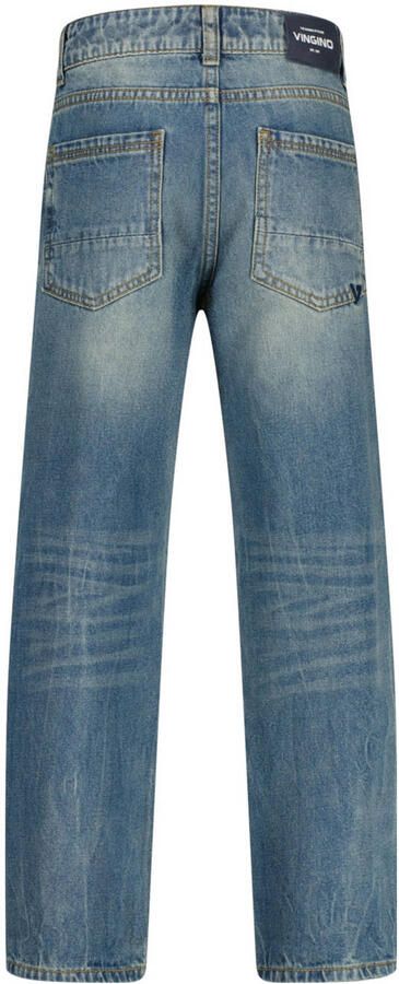 Vingino relaxed straight leg jeans medium blue denim - Foto 3