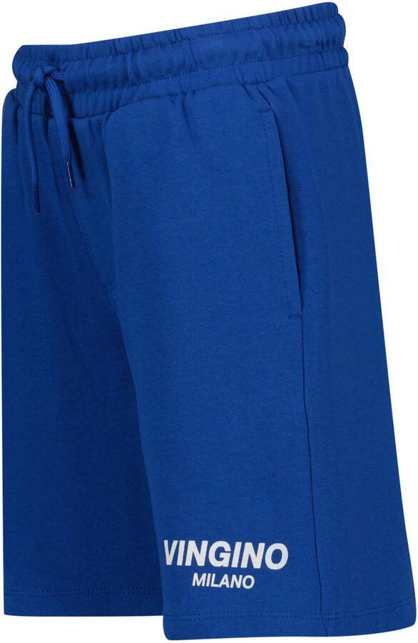 Vingino relaxed sweatshort blauw Korte broek Logo - Foto 2