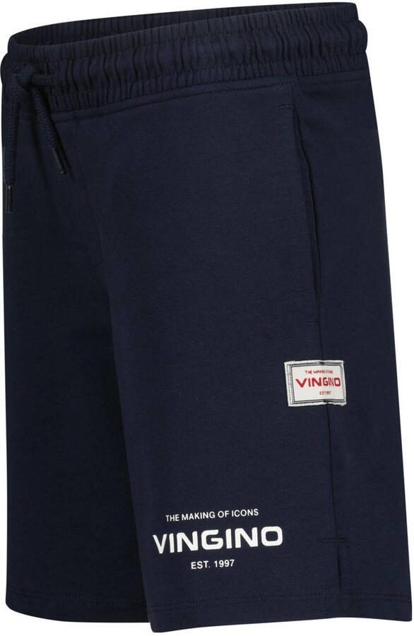 Vingino relaxed sweatshort donkerblauw Korte broek Logo - Foto 2