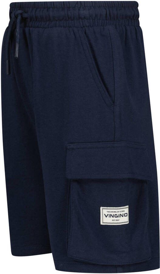 Vingino relaxed sweatshort donkerblauw Korte broek Effen - Foto 2
