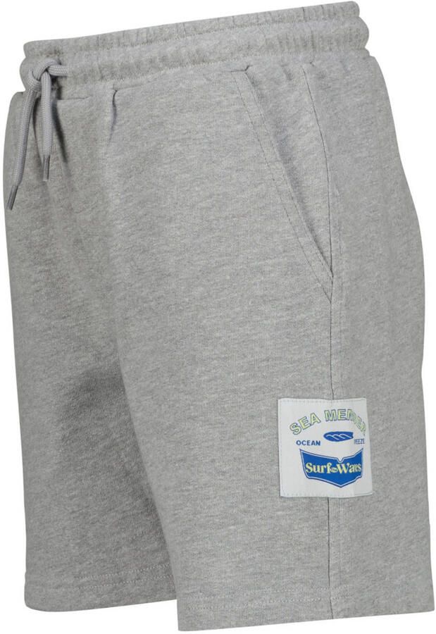 Vingino relaxed sweatshort grijs melange - Foto 2
