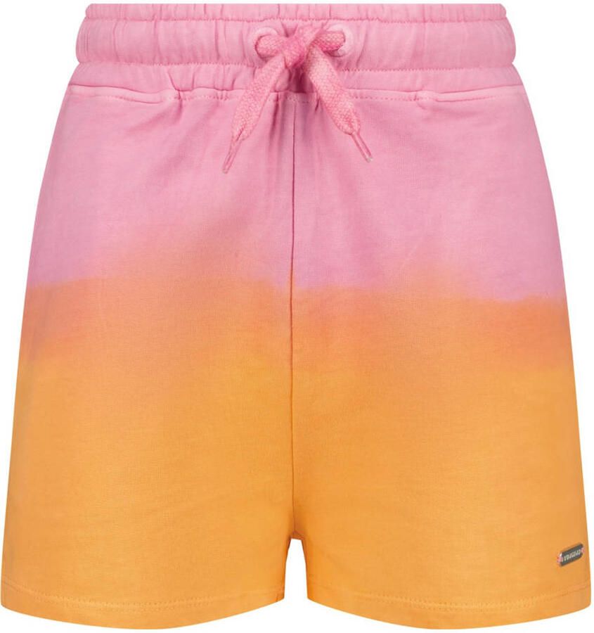 Vingino relaxed sweatshort roze oranje