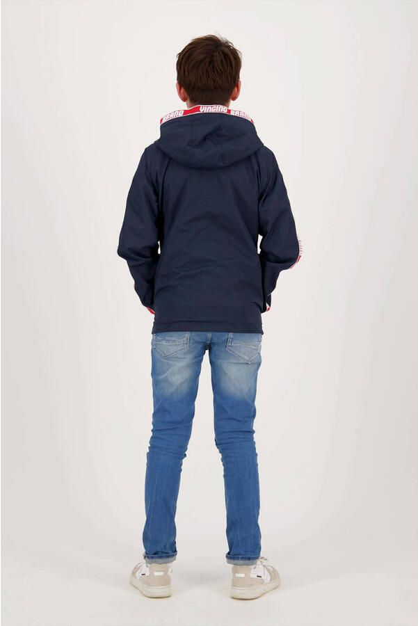 VINGINO reversible zomerjas Tape met contrastbies hardblauw donkerblauw Jongens Nylon Capuchon 10 - Foto 2