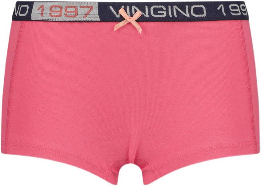 Vingino short set van 3 roze donkerblauw oranje - Foto 2