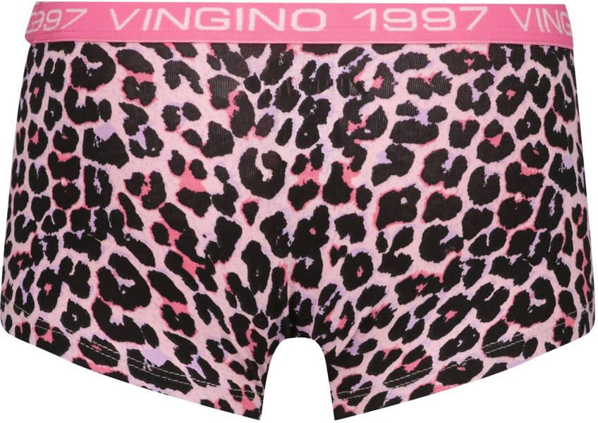 VINGINO Meisjes Nachtkleding Girls Boxer 5 Pack Roze - Foto 3